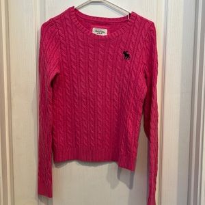 Abercrombie & Fitch Women’s pink sweater